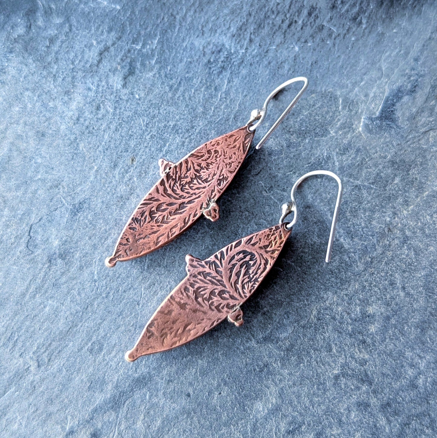 Mixed Metal Labradorite Statement Earrings, #03