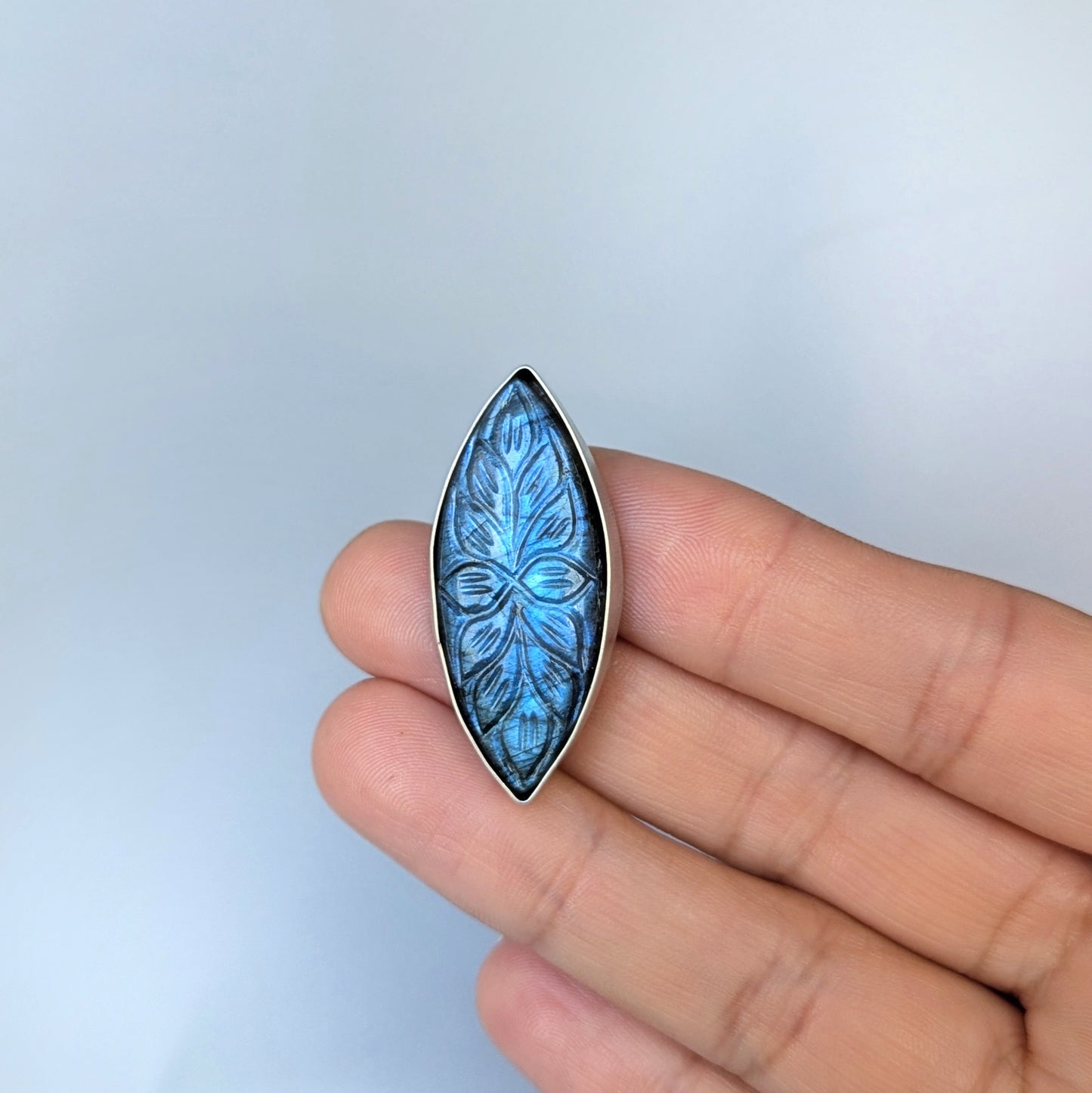 Aurora Bloom Ring 2, made to size