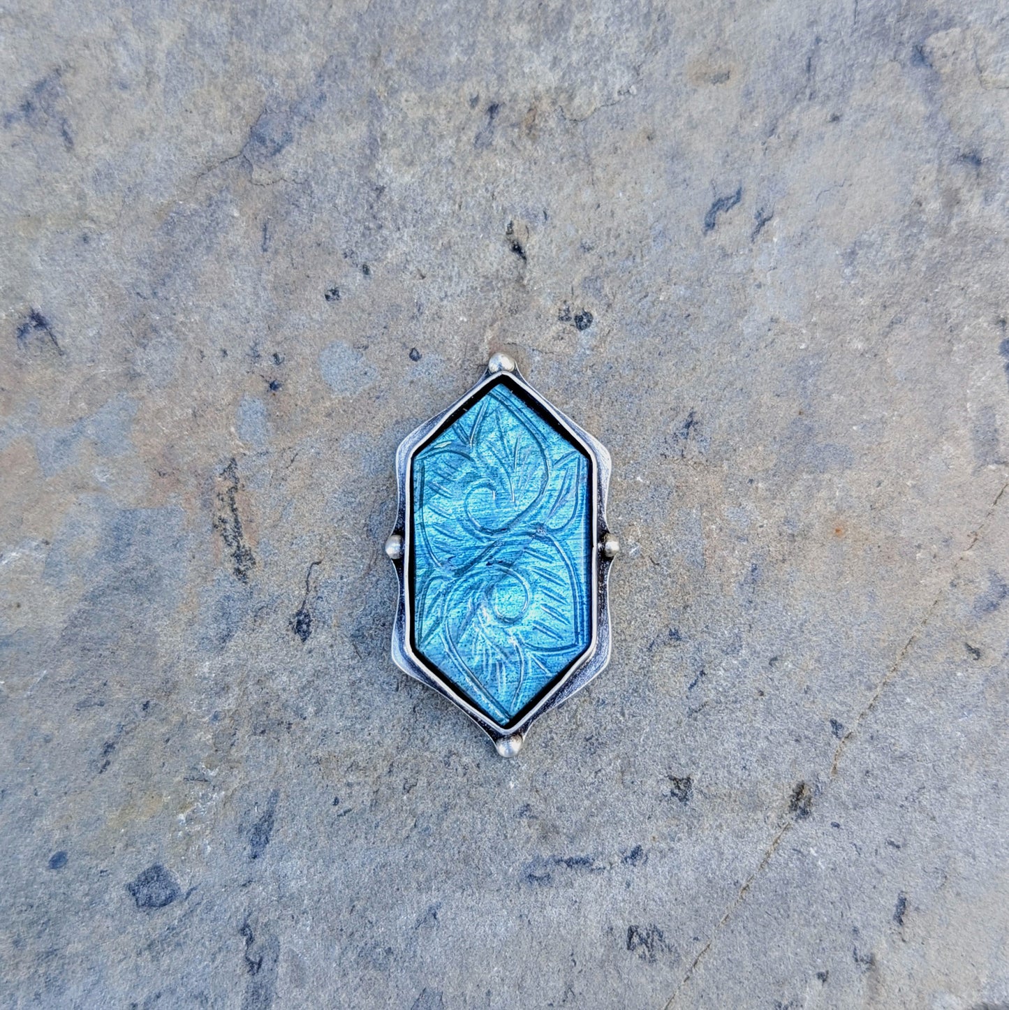 Aurora Bloom Ring 1, made to size