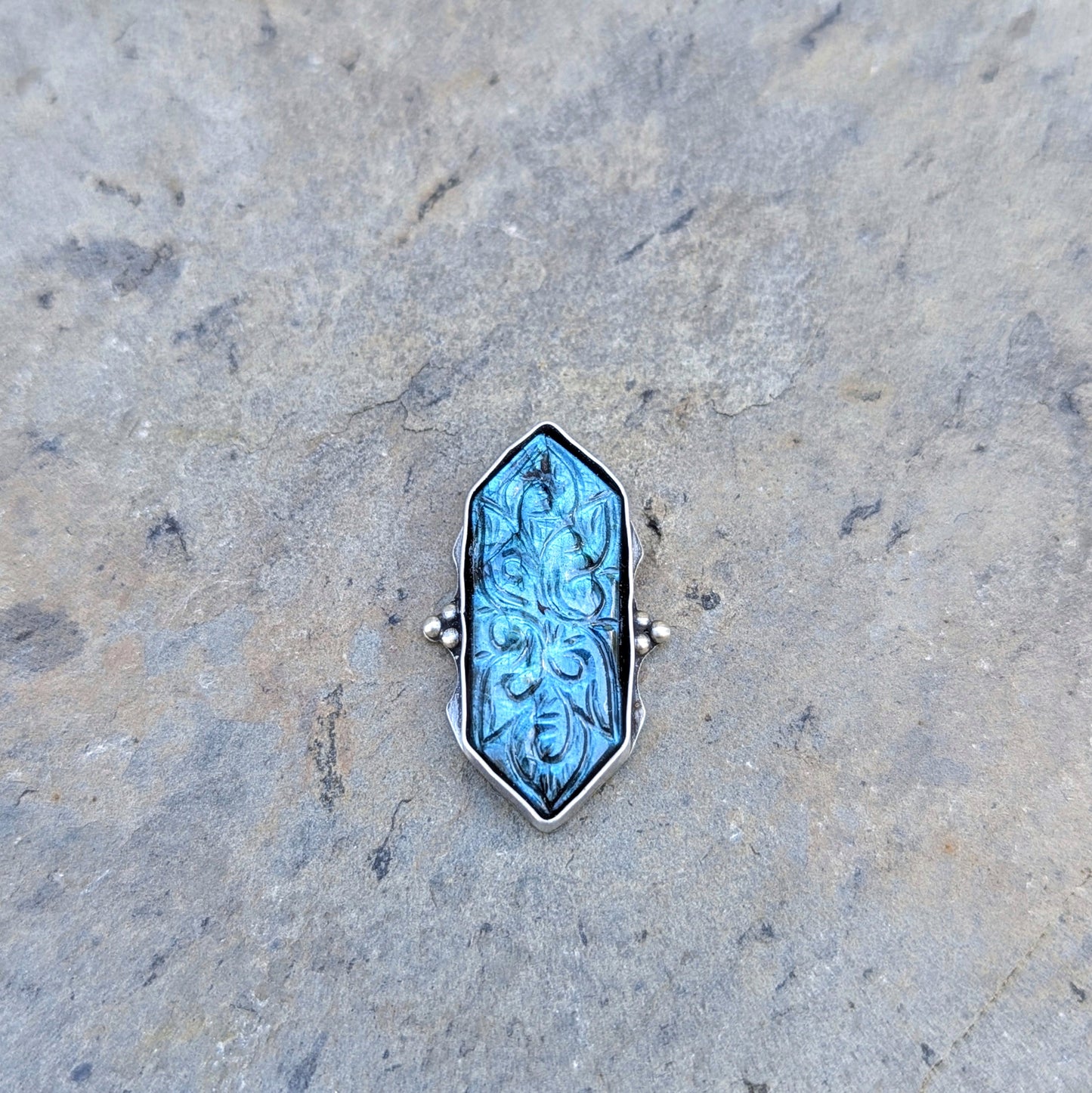 Aurora Bloom Ring 5, made to size