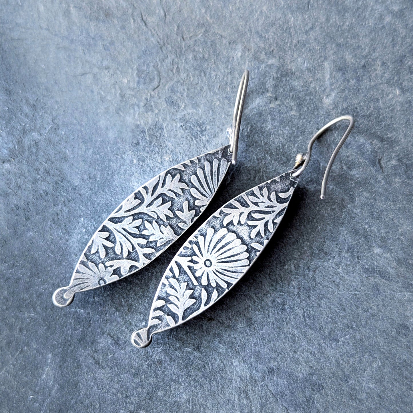 Labradorite Statement Earrings, #05