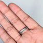 Blue Moonstone and Cast Succulent Open Band Ring- Sterling Silver Botanical Jewelry, Made to size