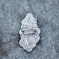 Faceted Labradorite Statement Ring- Sterling Silver Multi Stone Ring
