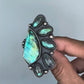 Faceted Labradorite Statement Ring- Sterling Silver Multi Stone Ring