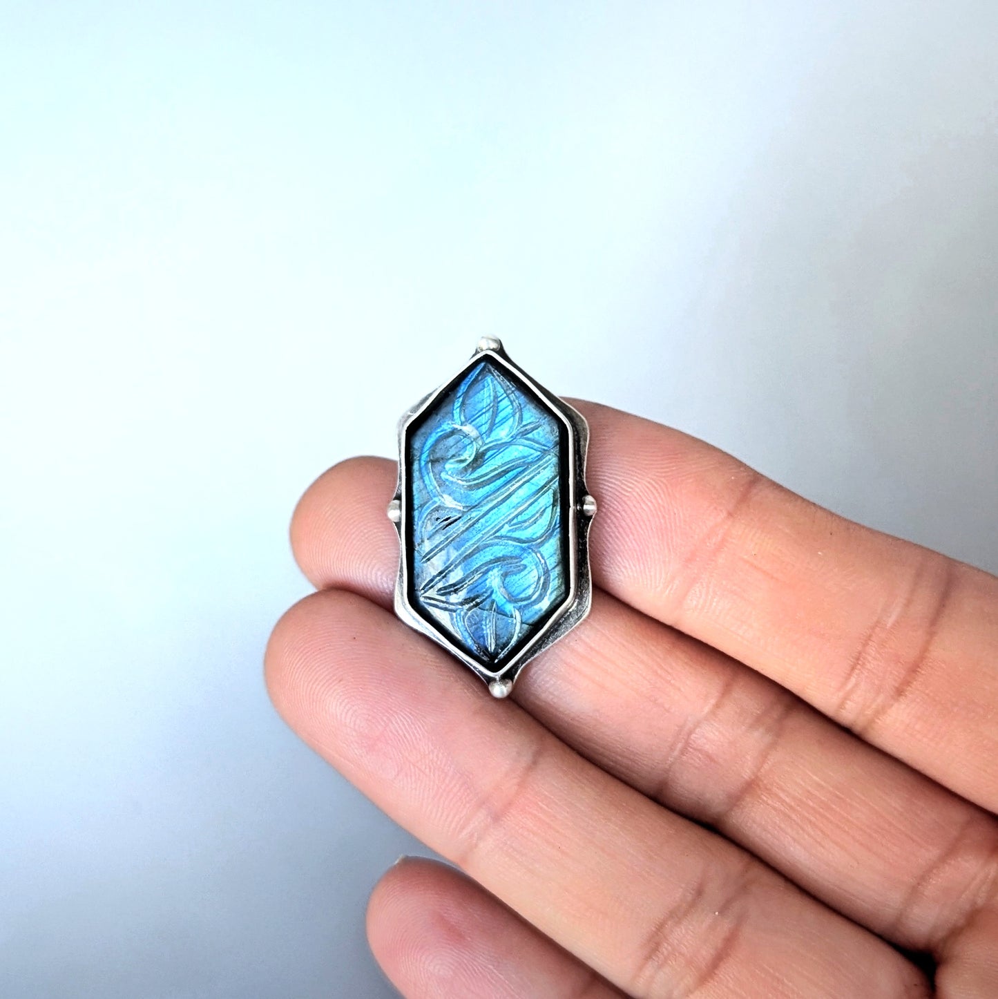 Aurora Bloom Ring 1, made to size