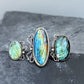 Flourish Labradorite Statement Ring 2