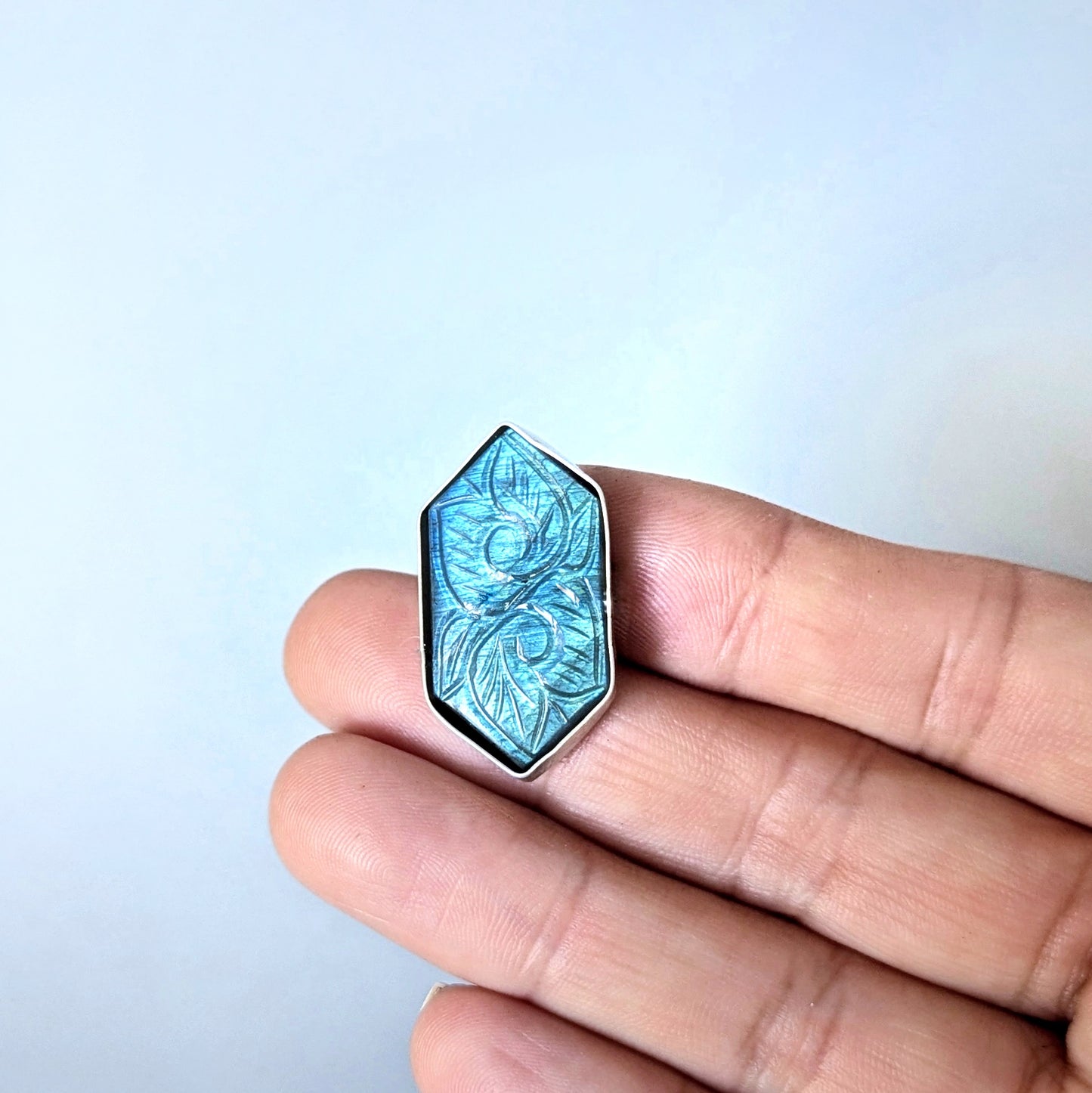 Aurora Bloom Ring 3, made to size