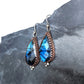 Mixed Metal Labradorite Statement Earrings, #02