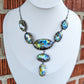 Labradorite Promg Set Statement Necklace