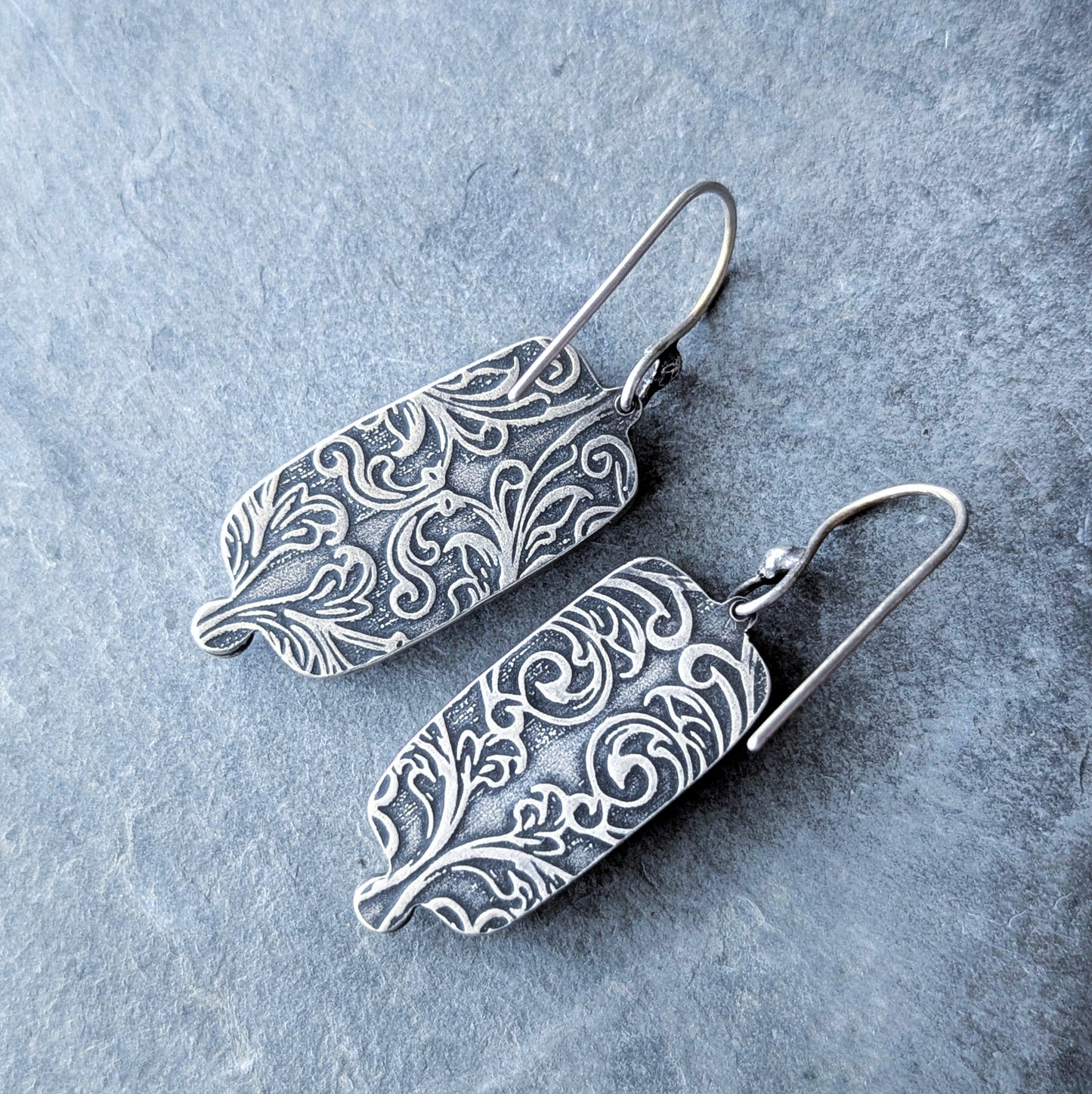 Labradorite Statement Earrings, #04