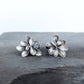 Florae Metallum: Cast Solid Sterling Silver Succulent Statement Ring #1, size 7.5