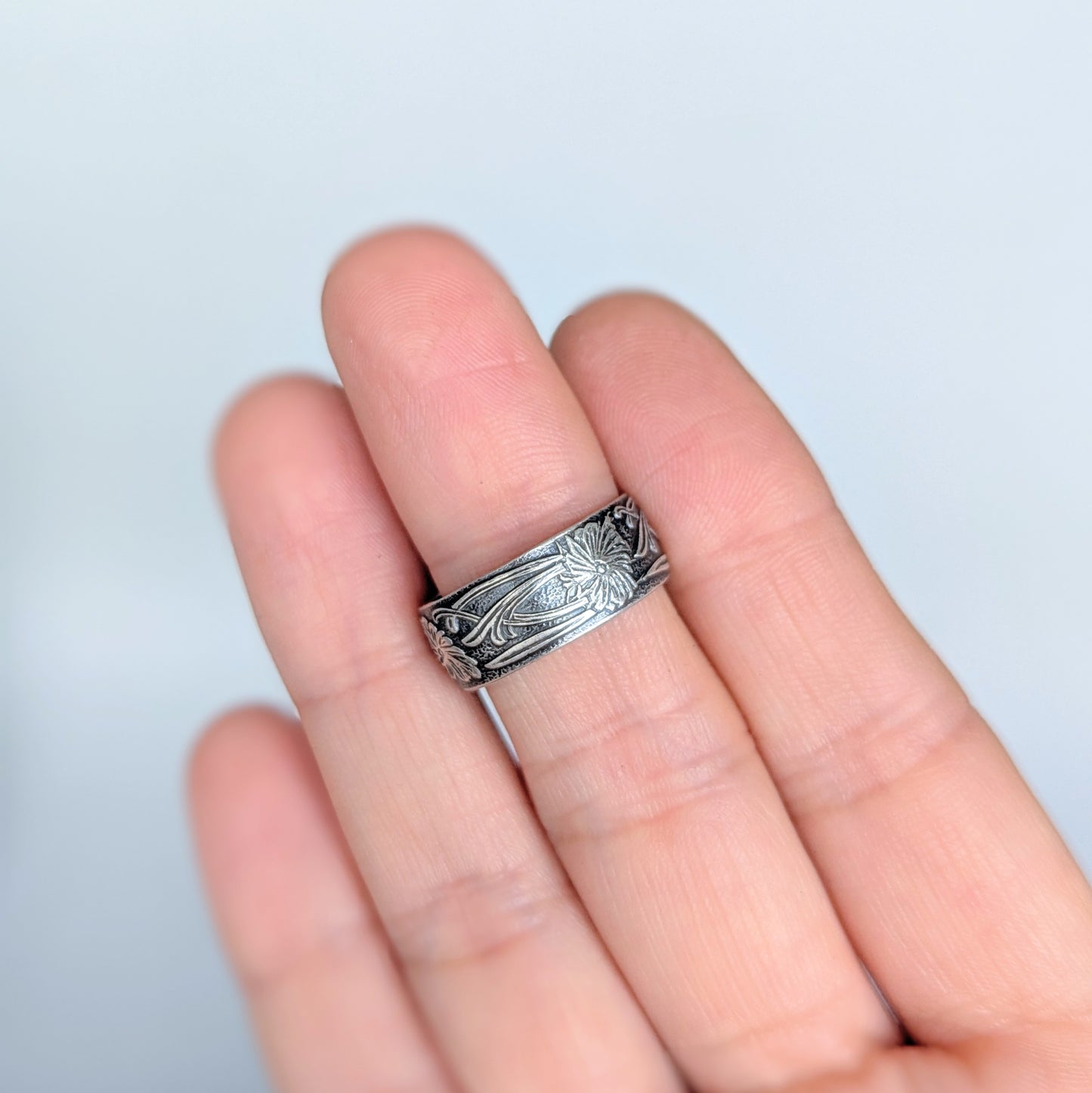 Aurora Bloom Ring 3, made to size