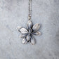 Florae Metallum: Cast Solid Sterling Silver Succulent Statement Necklace