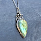 Flourish Labradorite Statement Necklace
