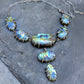Labradorite Promg Set Statement Necklace