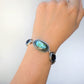 Hand-Fabricated Labradorite and Sterling Silver Statement Bracelet