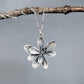 Florae Metallum: Cast Solid Sterling Silver Succulent Statement Necklace